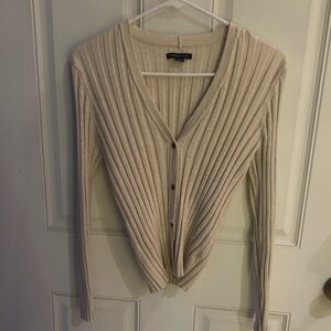 American Eagle Women's Cream Sweater